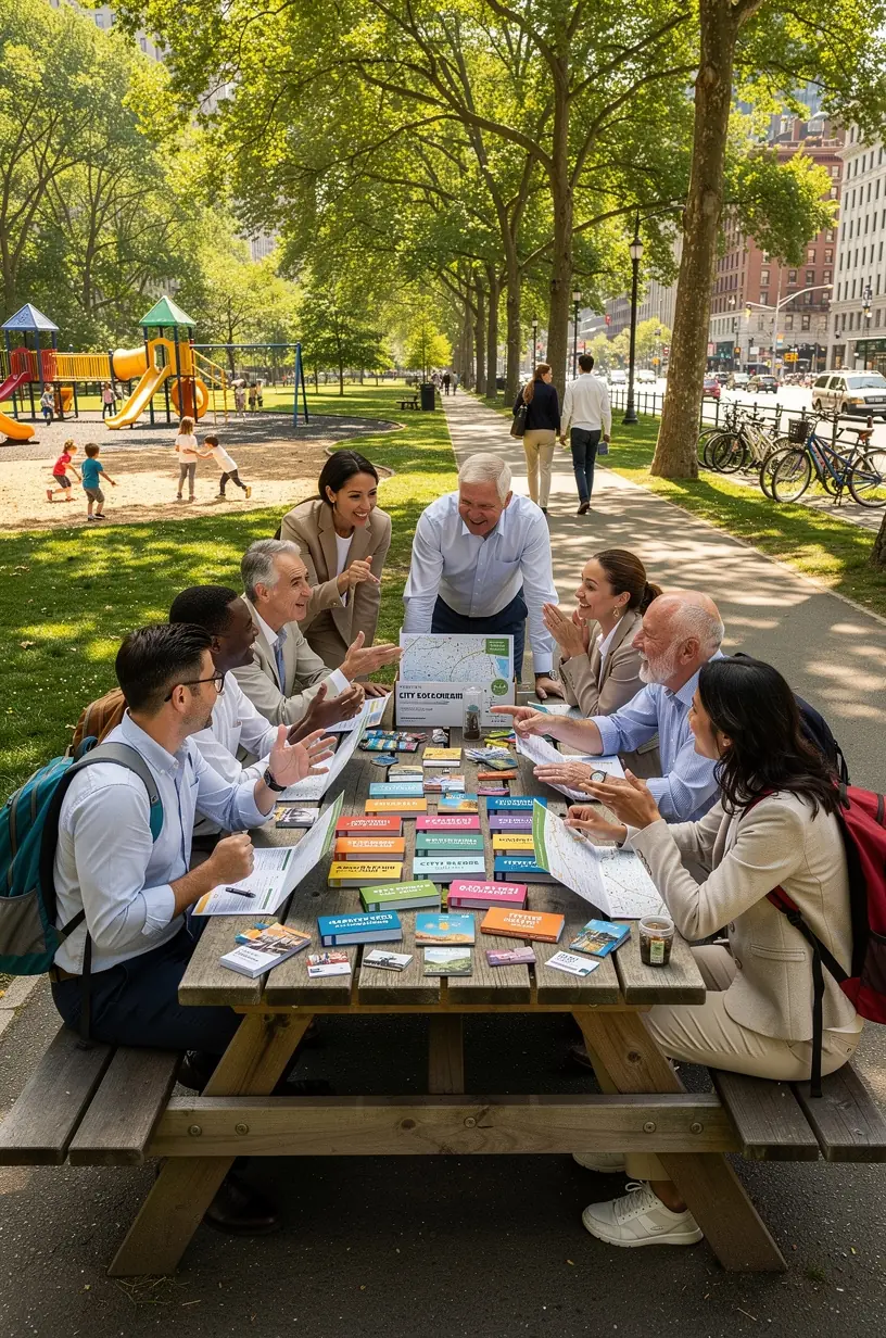 Физический путеводитель с подробными картами и советами для маршрута 66 по Америке.